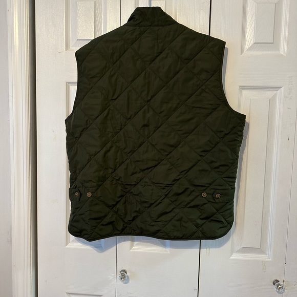 MENS J.Crew Mercantile Green Vest - Picture 2 of 4